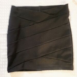 Joe Benbasset Black Mini Skirt